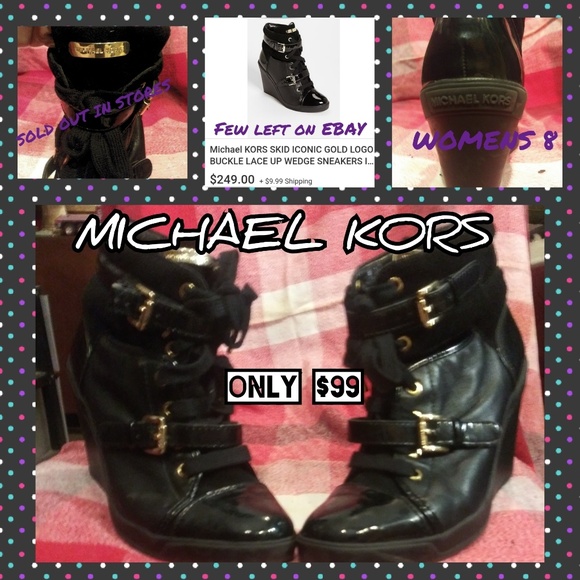 MICHAEL Michael Kors Shoes - MK wedge ankle booties